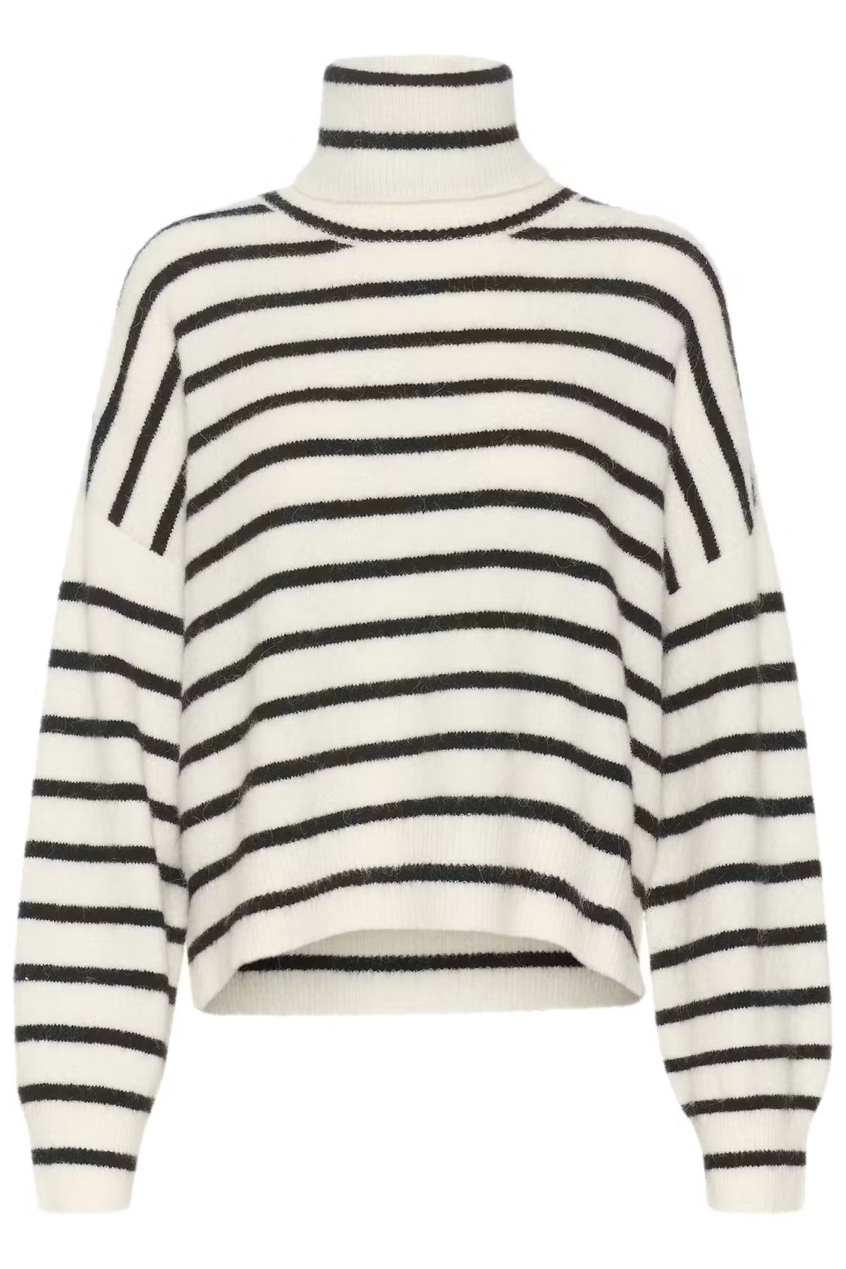 ALPHA GZ Rollneck Ivory black striped