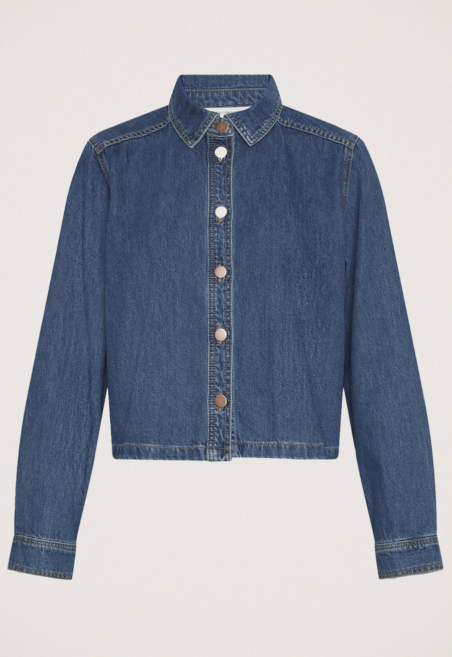 ADALYN Elena Shirt Denim Blue