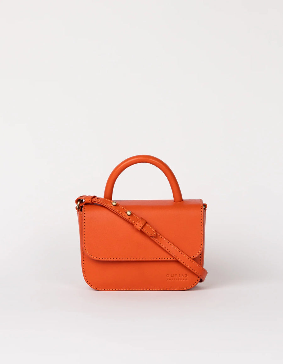 NANO bag⎜tangerine classic leather