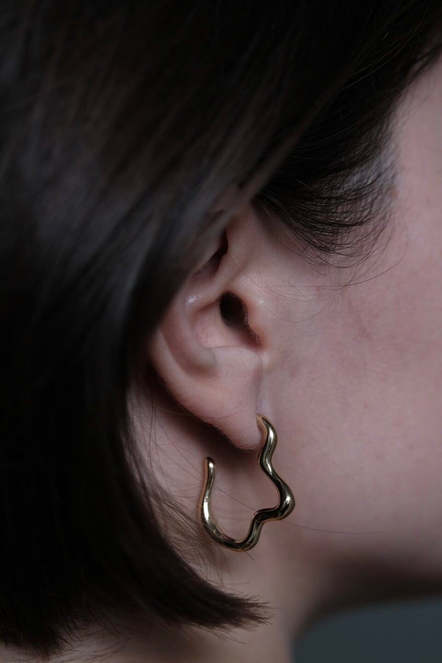 DENT Earrings Thin GP