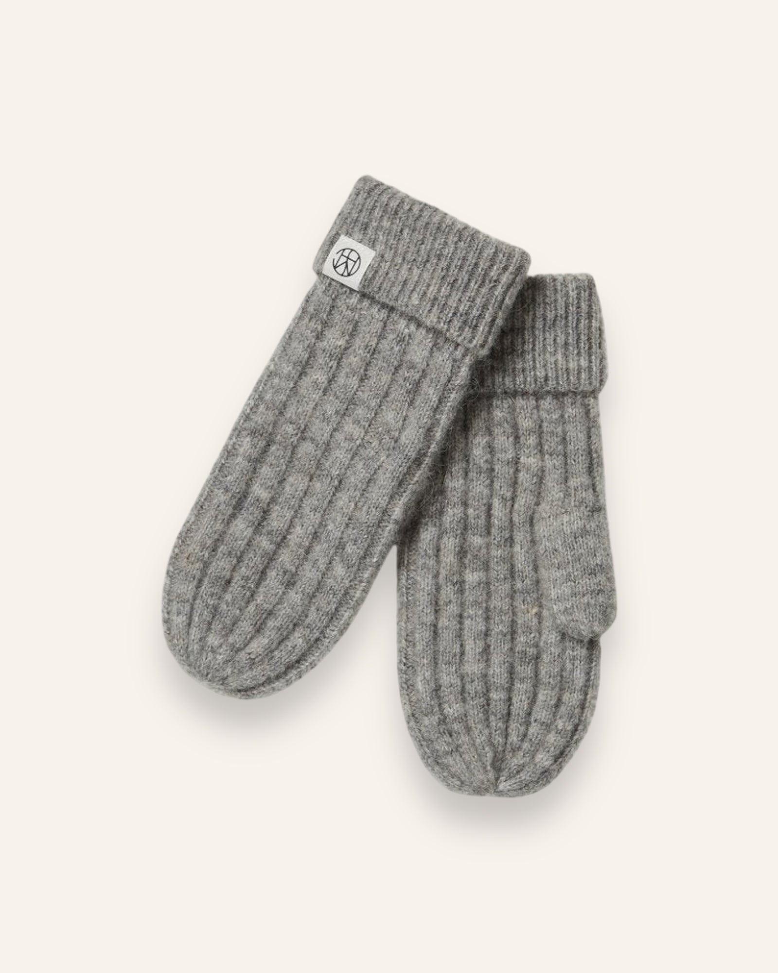 HOPE Icon mittens Grey