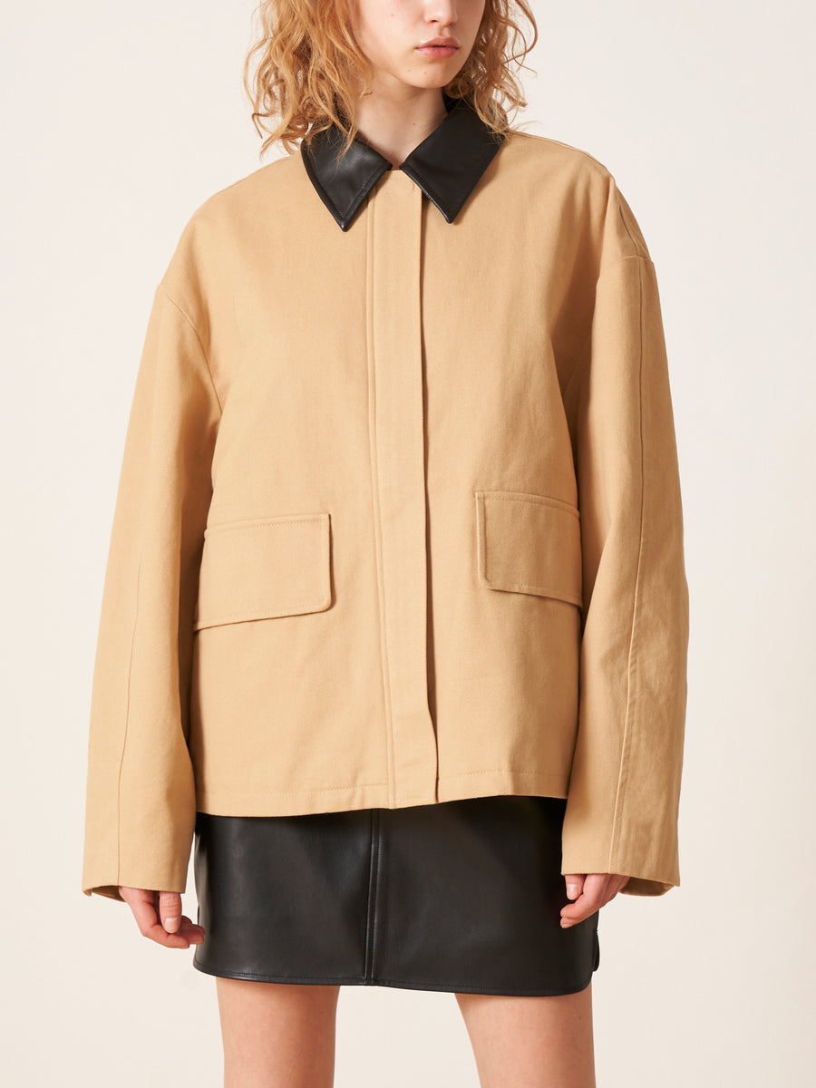 SINA Jacket Beige/black