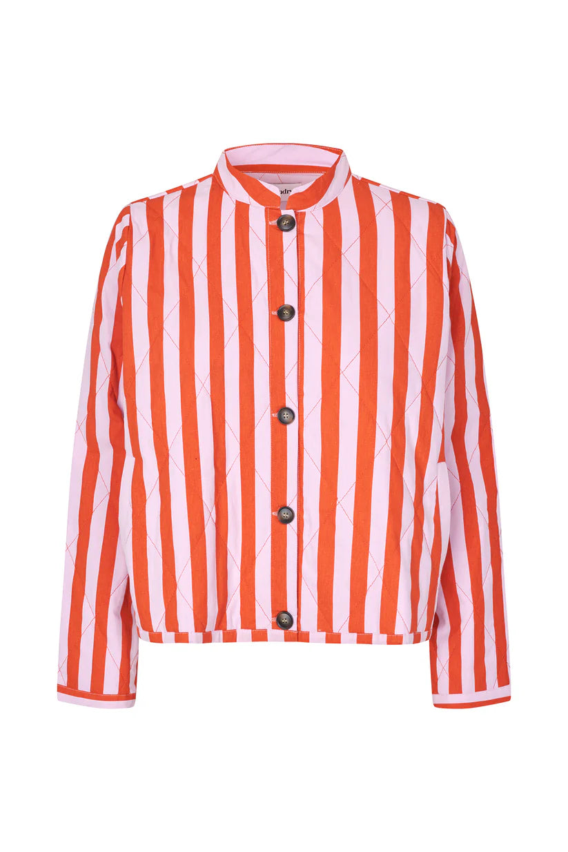 EMILLIA Jacket stripe orange/pink