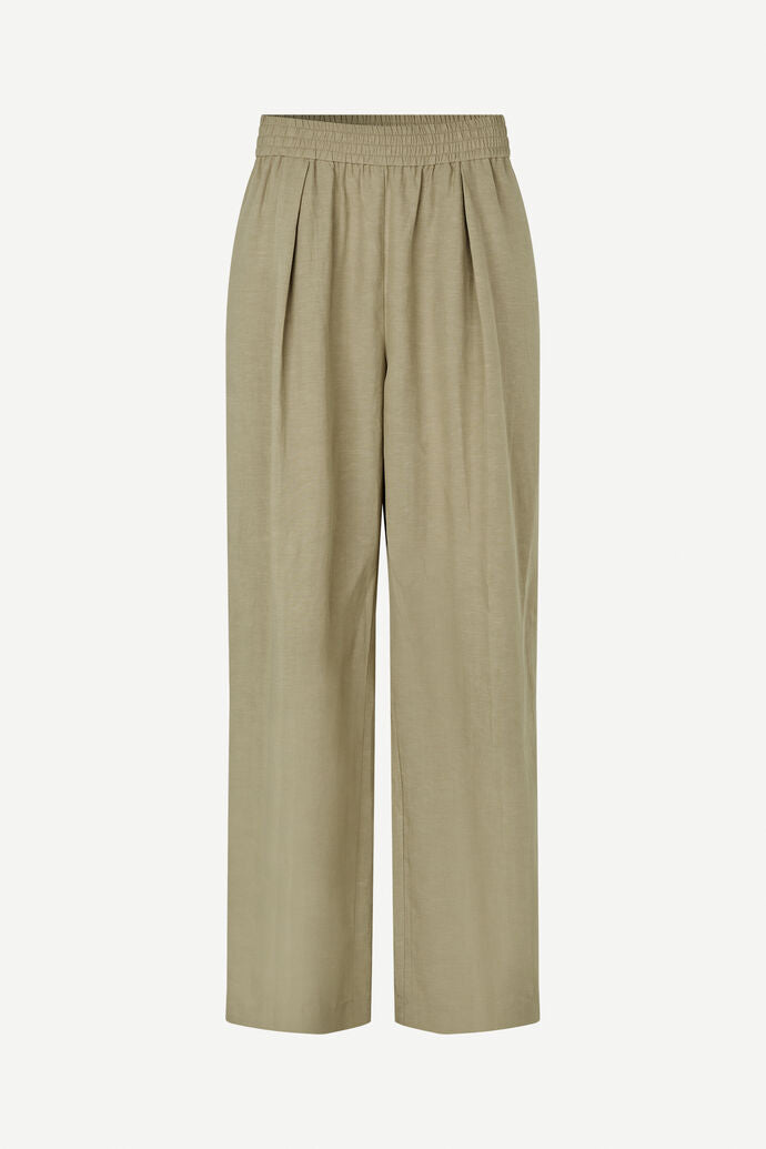 SAJULIA Trousers Light olive