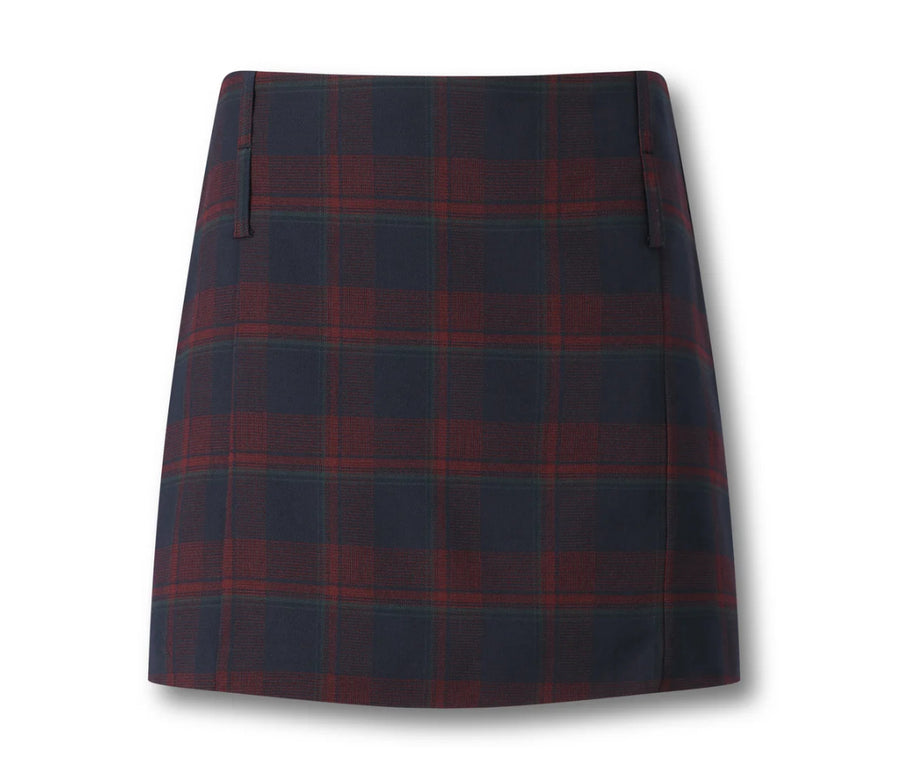 MAGGIE Skirt blue & burgundy