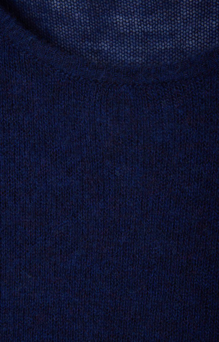 DUM18B Knitted Top NAVY CHINE