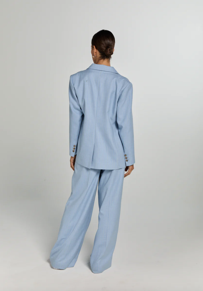 INDY Suiting blazer Light blue pinstripe