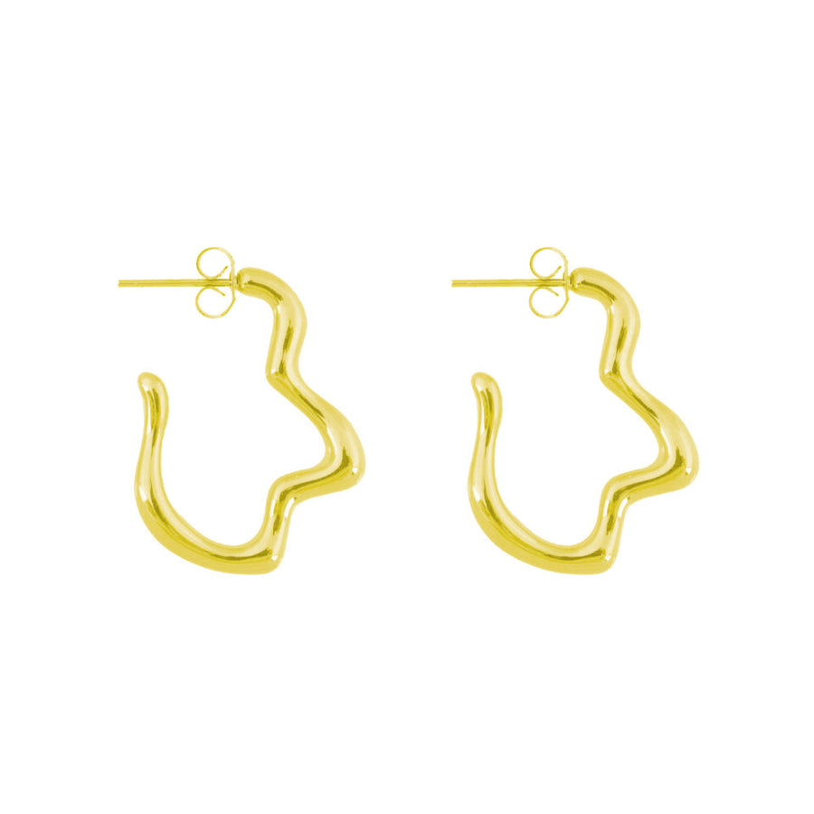 DENT Earrings Thin GP