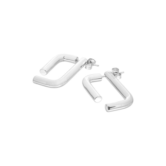 LINKED Earrings stainless steel