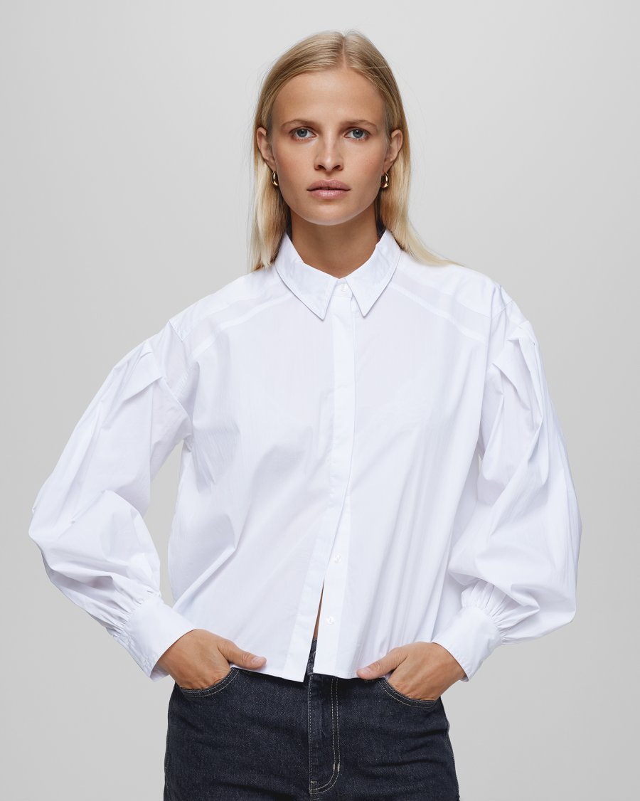 EUDORA LANA Shirt Bright white