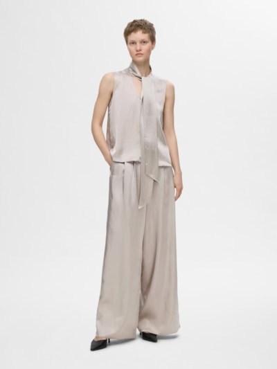 SLFELENE HW Wide Pants DOVE