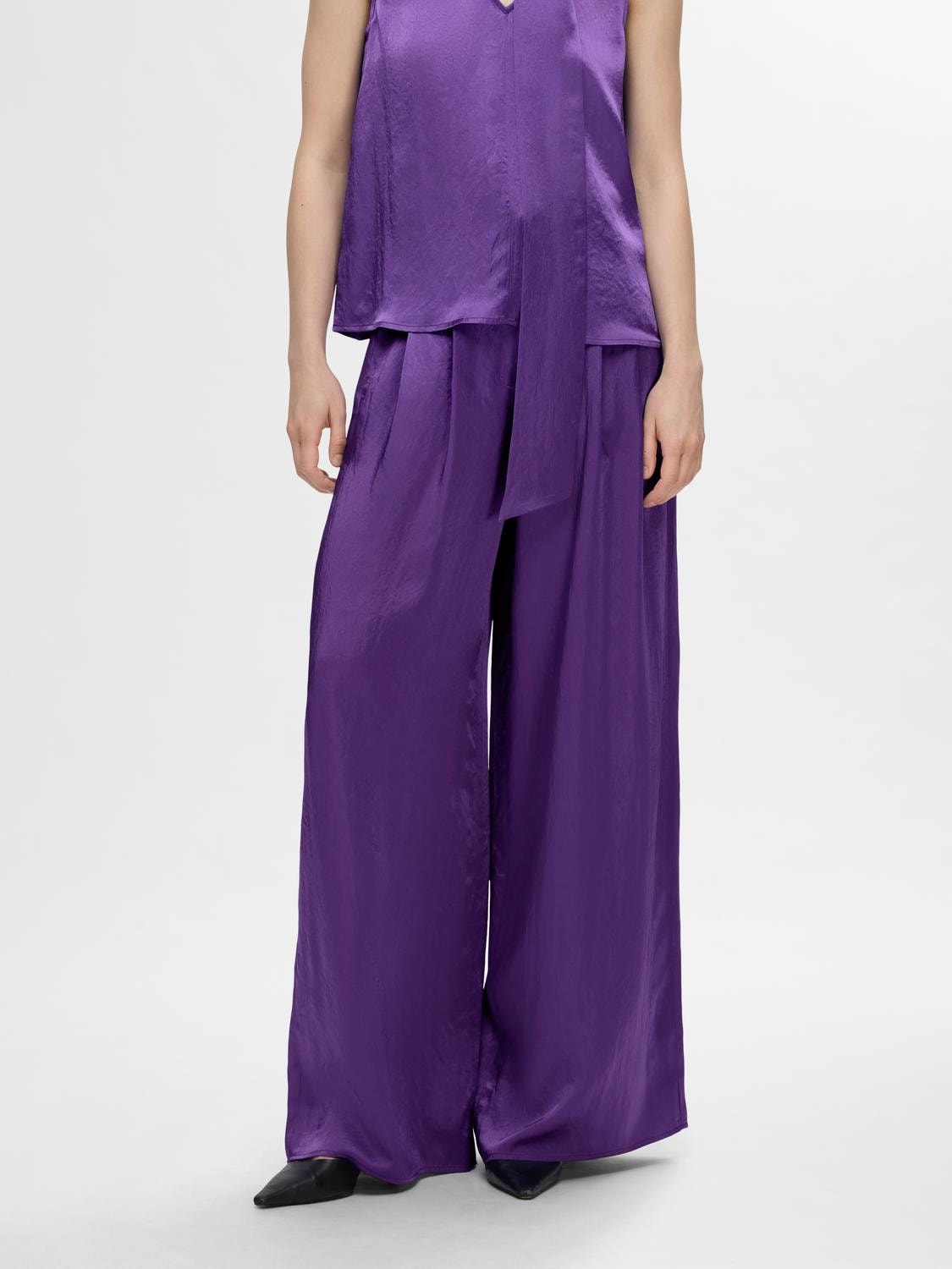 SLFSELENE HW Wide pants LIBERTY