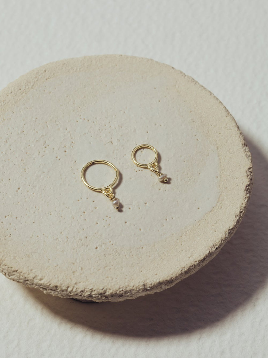 BESTIE earring⎜Goldplated⎜Pearl